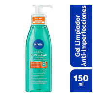 Nivea Derma Skin Clear Gel Limpiador Anti-Imperfecciones Con 150 Ml