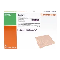 Bactigras Apósito Estéril De 10X10Cm Con 10 Piezas