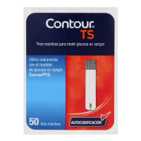 Contour Ts Tiras Reactivas Con 50 Piezas