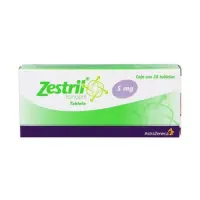 Zestril 5 Mg Con 28 Tabletas
