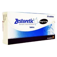 Zestoretic 20 Mg/12.5 Mg Con 28 Tabletas
