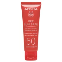 Apivita Bee Sun Safe Crema Facial Antiedad Y Antimanchas Spf 50 Con 50 Ml