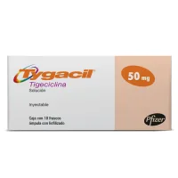 Tygacil 50 Mg Con 10 Frascos