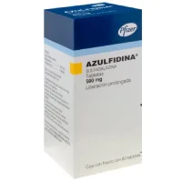 Azulfidina 500 Mg Con 60 Tableta