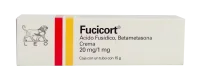 Fucicort Ácido fusídico Betametasona 20 Mg / 1 Mg Con 15 G
