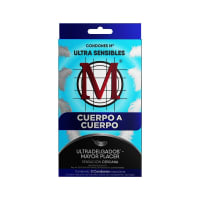 Condones M Ultrasensitive Cuerpo A Cuerpo Con 3 Piezas