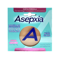 Asepxia Maquillaje Polvo Beige Claro Con 10 G