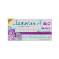 Lomecan V-Uno Clotrimazol Cápsula De 150 Mg