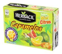 Herbacil Caramelos Sabor Miel Citrus Con 40 G