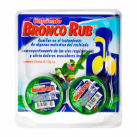 Broncorub Descongestionante Ungüento Con 2 Latas De 12 G