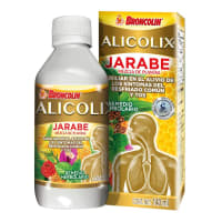 Broncolin Sugar Free Etiqueta Dorada Mezcla De Plantas Jarabe Con 140 Ml