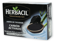 Herbacil Jabón De Tocador Con Carbón Activado En Barra 100 G