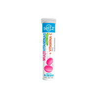 Seltz Multivitaminas para Niños + Vitamina C con 90 g de Tabletas Efervescentes