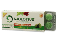 Ajolotius Pastillas Refrescantes Menta-Eucalipto Con 10 Piezas