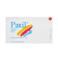 Paxil 20 Mg Con 10 Tabletas