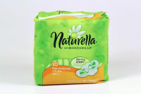 Naturella Con Manzanilla Derma Crem Toallas Sanitarias Con Alas 10 Piezas