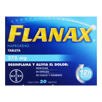 Flanax 275 Mg Con 20 Tabletas
