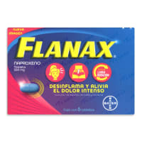 Flanax Cólicos Menstruales Con 6 Tabletas
