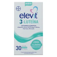 Elevit 3-Luteina Con 30 Cápsulas