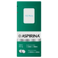 Aspirina 500 Mg Con 80 Tabletas