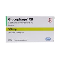 Glucophage Xr 500 Mg Con 30 Tabletas