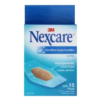 Nexcare Bandas Adhesivas Impermeables Para Codo Y Rodillas 15 Piezas
