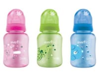 Evenflo Colors Biberón De Flujo Medio 0 Meses En Adelante 4 Oz Con 1 Pieza