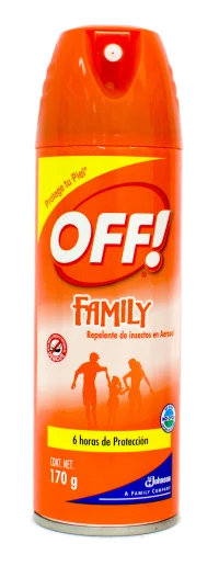 Off Family Repelente De Insectos En Aerosol 170 G