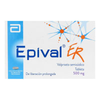 Epival Er 500 Mg Con 30 Tabletas