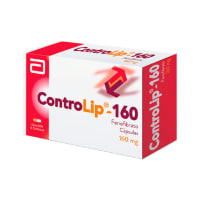 Controlip-160 160 Mg Con 15 Cápsulas