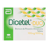 Dicetel-Duo 100/300 Mg Con 24 Tabletas