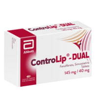 Controlip-Dual 145/40 Mg Con 30 Tabletas