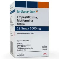 Jardianz Duo 12.5/1000 Mg Con 30 Tabletas