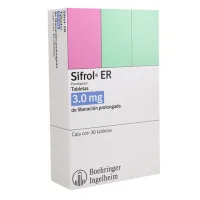 Sifrol Er 3 Mg Con 30 Tabletas Liberación Prolongada