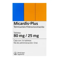Micardis Plus 80/25 Mg Con 14 Tabletas