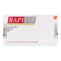 Rapivir 500 Mg Con 10 Comprimidos