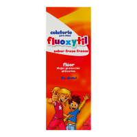 Fluoxytil Enjuague Bucal Colutorio Infantil Flúor Sabor Fresa 500 Ml