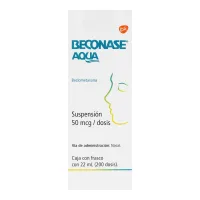 Beconase Aqua 0.05 G Suspensión Nasal Spray 22 Ml
