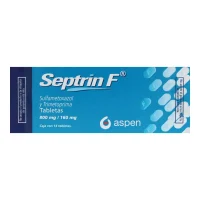 Septrin F Sulfametoxazol Trimetoprima 160/800 Mg Con 14 Tabletas