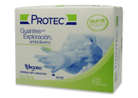 Protec Guante Para Exploración De Látex Estéril Tmaño Grande 100 Piezas