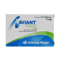 Aviant 5 Mg Con 10 Tabletas