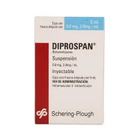 Diprospan 5/2 Mg Suspensión Inyectable Frasco Con Ámpula