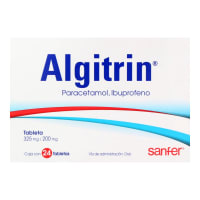 Algitrin 325/200 Mg Con 24 Tabletas