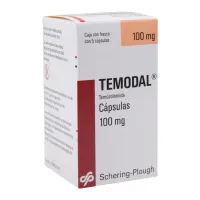 Temodal 100 Mg Con 5 Cápsulas