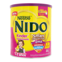 Nido Kinder Deslactosado Fórmula Infantil De 1 A 3 Años 800 G