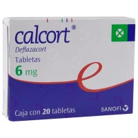 Calcort 6 Mg Con 20 Tabletas