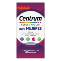 Centrum Mujer 50+ Multivitamínico con 60 Tabletas