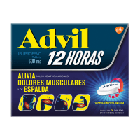 Advil 12Hrs Con 12 Tabletas