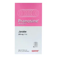 Pranosine 250 Mg Jarabe Con 60 Ml