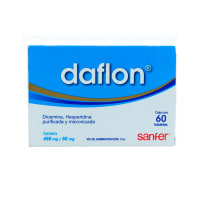 Daflon 450/50 Mg Con 60 Tabletas